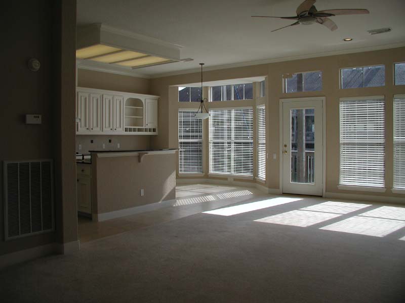 Kitchen and Living Room